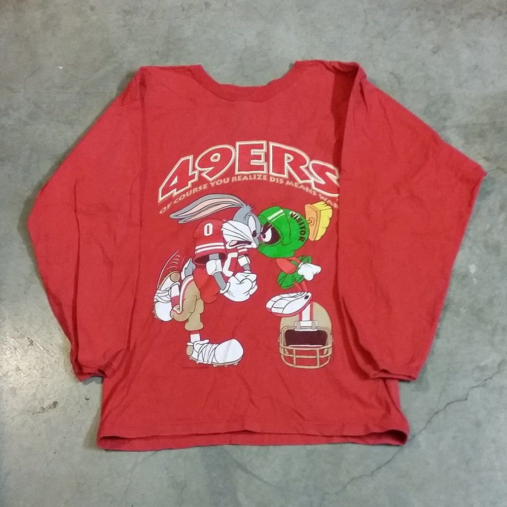 Vintage San Francisco 49ers Looney Tunes Shirt